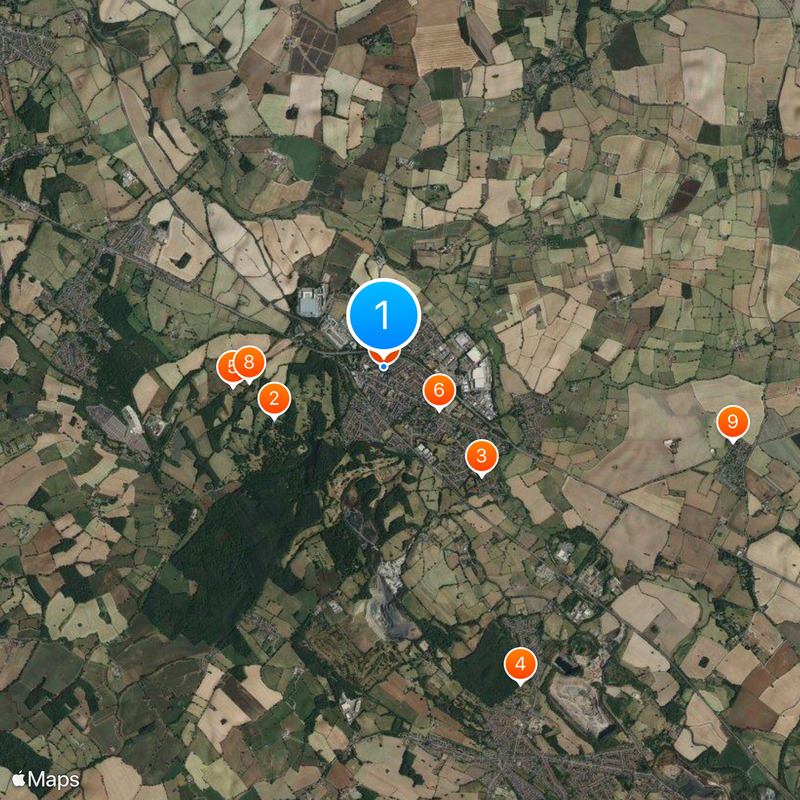 Atherstone Map