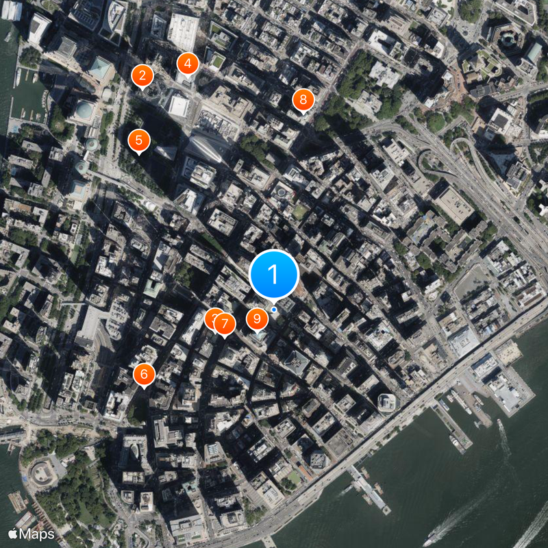 Financial District Map