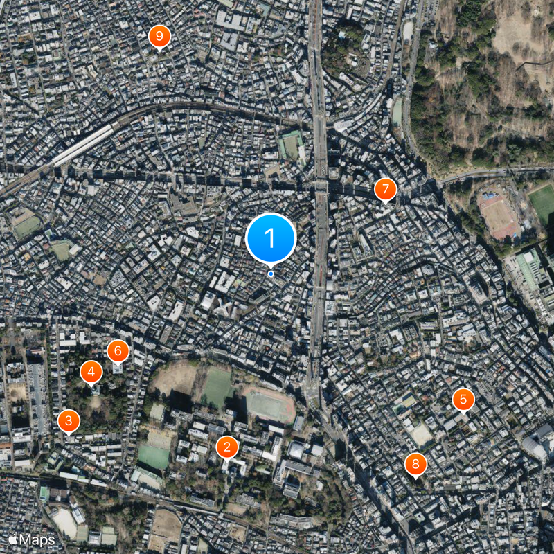Tokai University Bosei Senior High School Map