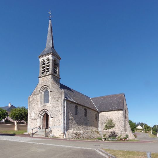 Église Saint-Calais de Crennes-sur-Fraubée