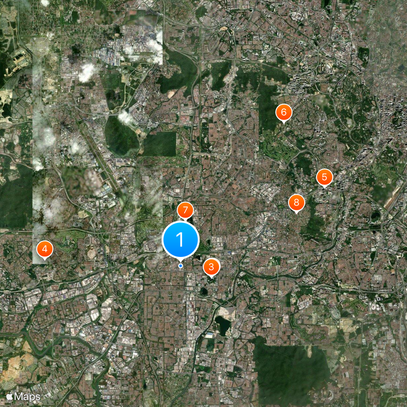Taylor's University Map