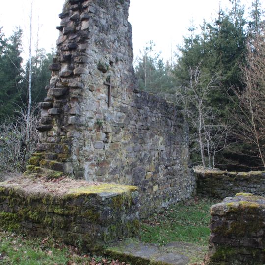Folkertshain church stump