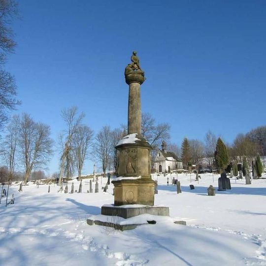 Pomník padlým v Branné na hřbitově