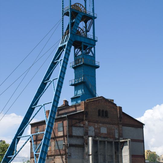 Zespół wieży wyciągowej szybu Ewa
