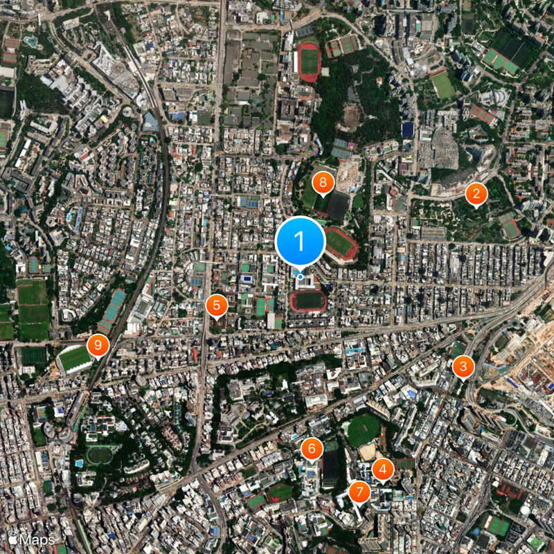 La Salle College Map