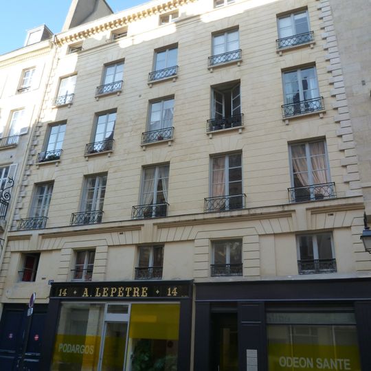 Immeuble, 14 rue de l'Odéon