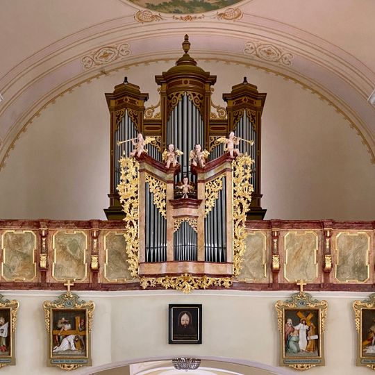 Orgel in der Wallfahrtskirche Maria Schutz am Bründl