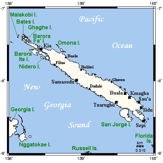 Santa Isabel Island