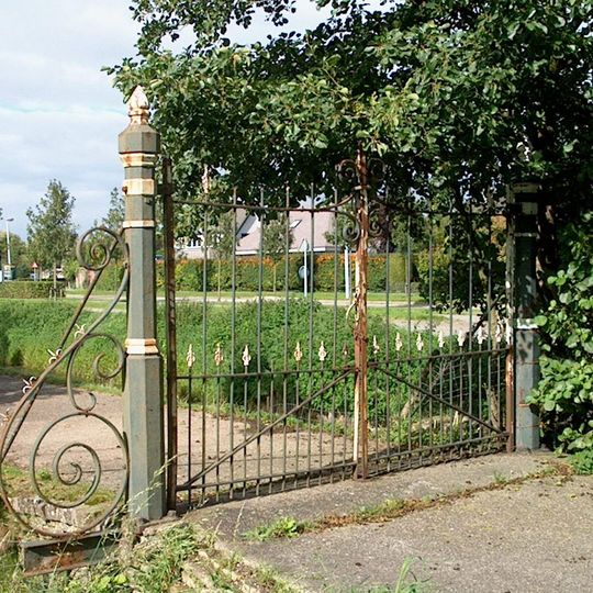 Boerderij Buitenrust: toegangshek