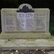 War Memorial and Grave Marker, Church of St Mary's Churchyard