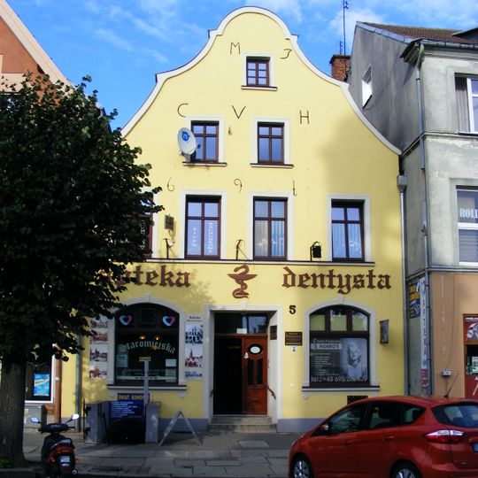 5 Market Square in Trzebiatów