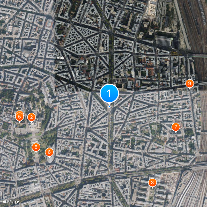 Boulevard Barbès Map