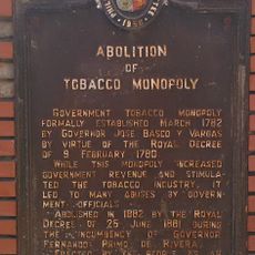 Abolition of Tobacco Monopoly historical marker