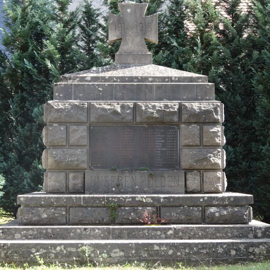 Kriegerdenkmal in Gossel