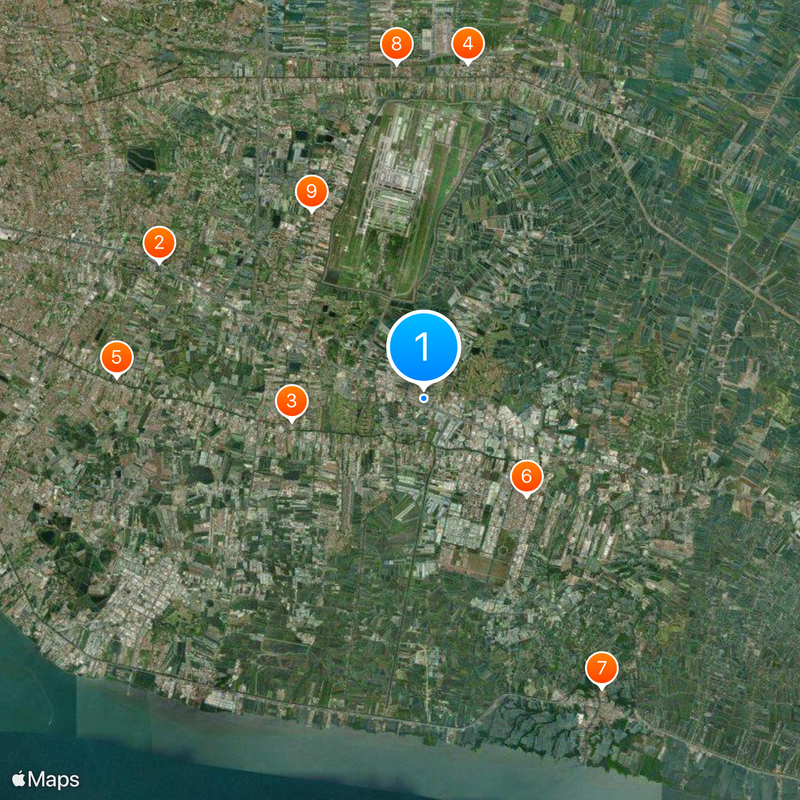 Huachiew Chalermprakiet University Map