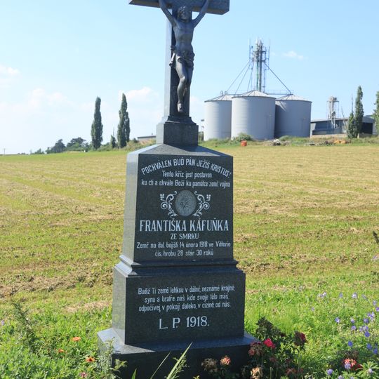 Kříž Františka Kafuňka ve Smrku