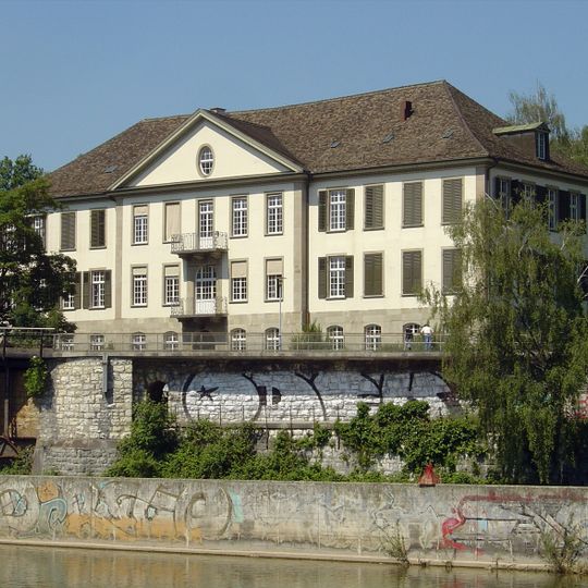 Wipkingen, ehemaliger Hofmeistersche Fabrik  mit Wohngebäude