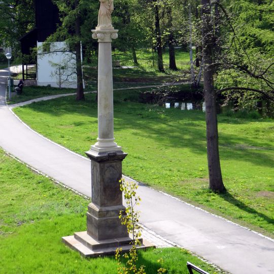 Maria column in Poděbrady-Zámostí