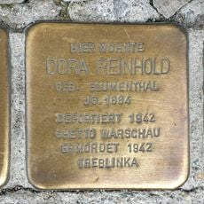 Stolperstein en memoria de Martin Dr. Reinhold