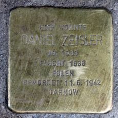 Stolperstein em memória de Daniel Zeisler