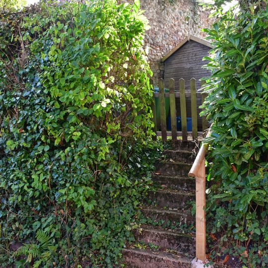 Terrace Wall To Terrace South Of Return Of The Palm House And Brinshill