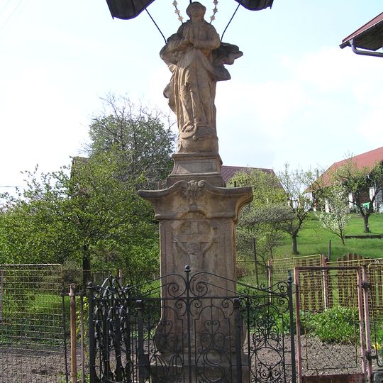 Statue of Immaculata in Bohdánkov