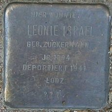 Stolperstein für Leonie Israel