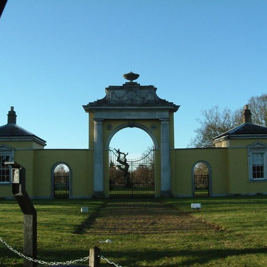 Lodges And Arched Gateway To Dyrham Park