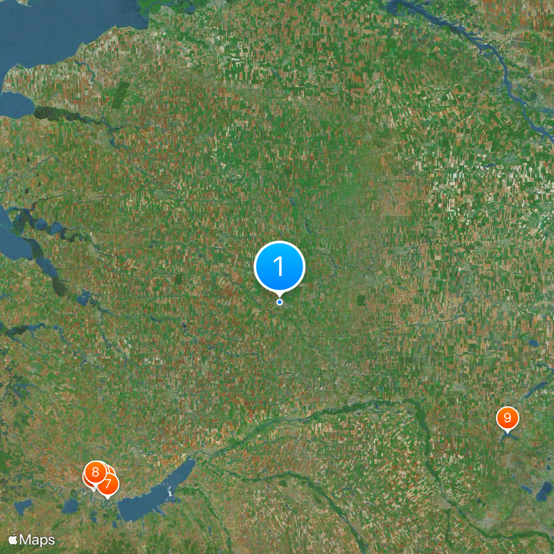 Tikhoretsk Map