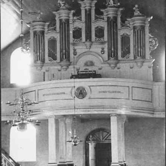 Odensvi kyrkas orgel by Jonas Wistenius