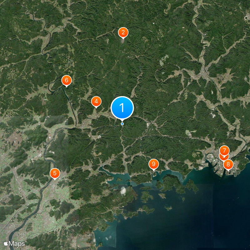 Shizutani School Map