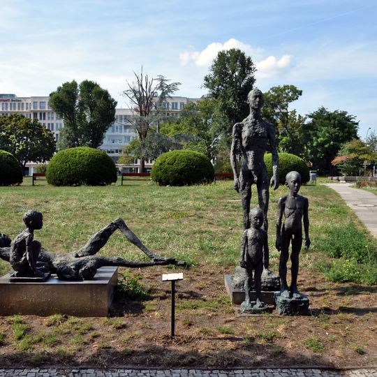 Stehende und liegende Gruppe