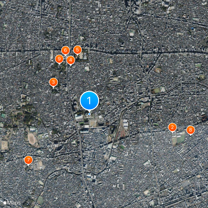 Rissho Kosei-Kai Mapa