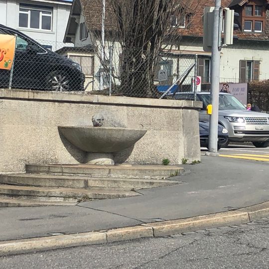 Fountain with Grantie Sculpture