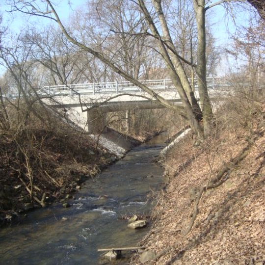 Bridge of road III/3946 over the Bobrava in Omice