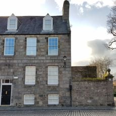 111, 113 High Street With Walls And Gate Pillars, Old Aberdeen, Aberdeen