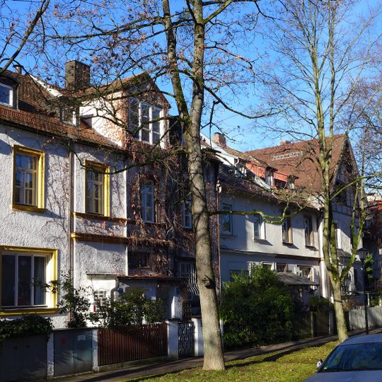 Symmetrische Reihenhausgruppe