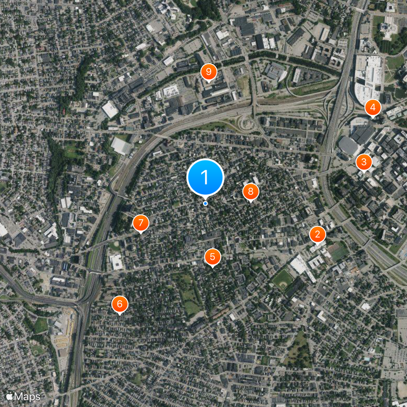 Federal Hill Map