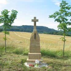 Wayside cross (Slatina, Na Červené, Svitavy District)