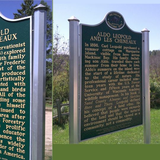 Aldo Leopold Historical Marker