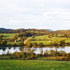 Moränenlandschaft zwischen Staffelsee und Baiersoien