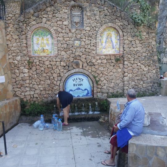 Fuente de los Baños de Montanejos