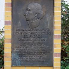 Gedenktafel an General von Yorck.