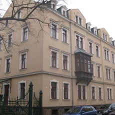 Doppelmietshaus mit seitlicher Einfriedung Voigtstraße 5; 7