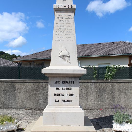 War memorial of Cuzieu