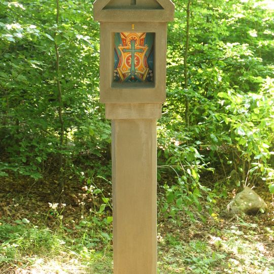 Křížová cesta na Mařském vrchu, zastavení číslo I