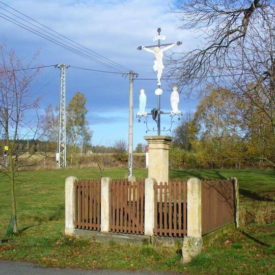 Kříž naproti domu 109 v Rybništi