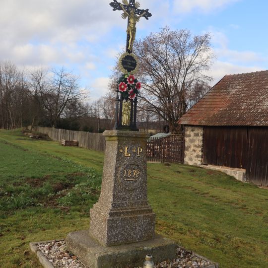 Kříž na jižním okraji Bochovic