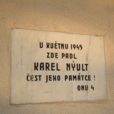 Pamětní deska Karla Nývlta