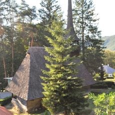 Gălpâia wooden church in Ciucea, Cluj